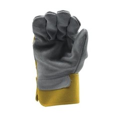 Cordova Stanley Select Cowhide spit Leather Palm Work and Safety Gloves – Yel…