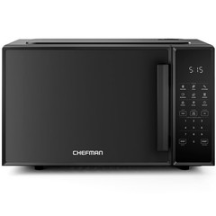 Chefman Countertop Microwave Oven 0.9 Cu. Ft. 900 Watts 10 Power Levels 6