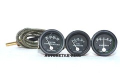 Tractor Oil Pressure, Ammeter, Temperature Gauge Set Replacement for John Deere