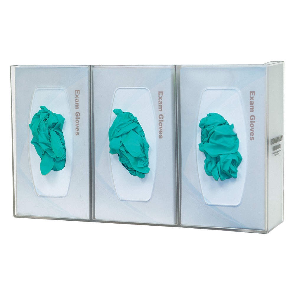BOWMAN DISPENSERS GL300-1214 Glove Box Dispenser,3 Boxes 34GE81