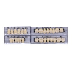 168Pcs Dental Acrylic Resin Denture 22#A3 Full Set Teeth Upper Lower Shade Tooth