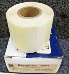 NEW Brady WML-317-292 White On Translu 250 Labels Per Roll 1-1/4″ H x 1-1/2″ W