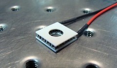 Qty: 3 Laird Thermoelectric Peltier Module 15 x 15 x 3.6 mm + 7mm Hole laser TEC