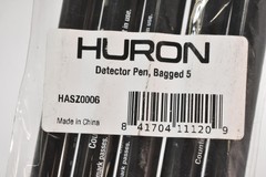 Huron HASZ0006 Money Marking Check Pens Black For Retail Lot of 10