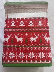 Christmas Poly Bubble Mailers 25 Pieces ￼