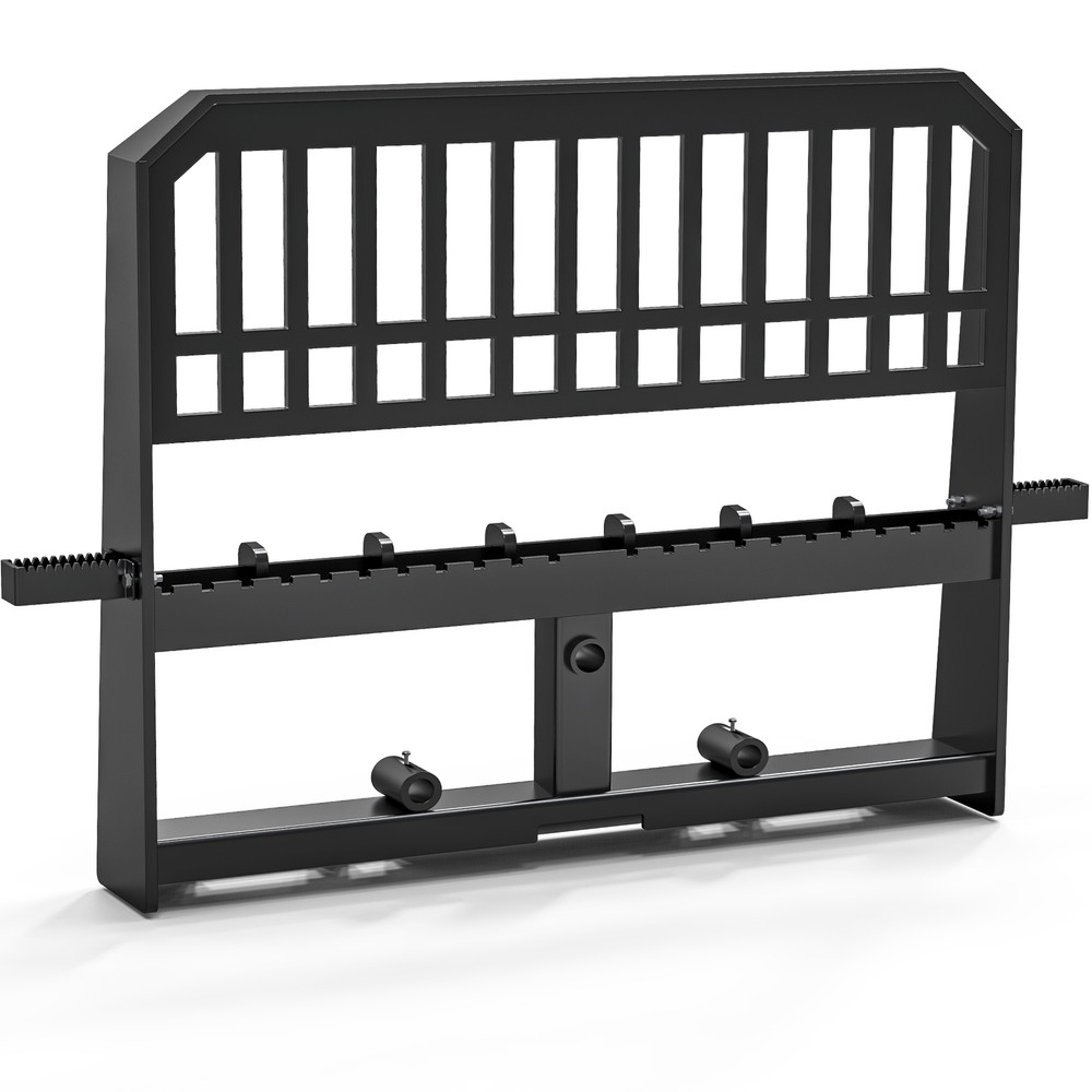 Skid Steer Tractor 45″ Frame Quick Tach Pallet Fork Attachment 4000LB Heavy Duty