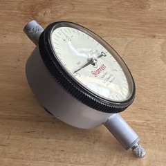Starrett Dial Indicator .0005″ Graduation 8.000-12.125″ Range No. 84-134-7 USA