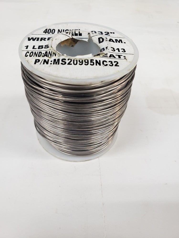 Brookfield 94129 Wire Nickel Copper Alloy Round Nonelectric Wire .032 1#