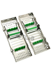 GERMAN DENTAL SURGICAL AUTOCLAVE STERILIZATION CASSETTES FOR 8 INSTRUMENTS