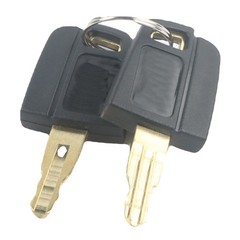 2pc 5P8500 5P-8500 KEYS Heavy Equipment Ignition Loader Dozer fits Caterpillar
