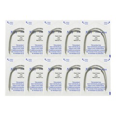 US Dental Orthodontic Super Elastic Natural Form Niti Round Arch Wires 10Packs