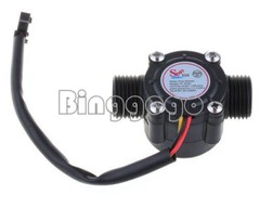 1/2″ Water Flow Sensor Water Control Effect Flow Meter Hall 1-30L/min