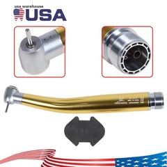 10 NSK Style Dental High Speed Handpiece PANA-MAX Turbine 2 Hole Borden Golden