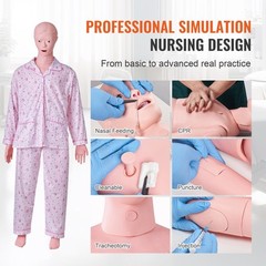 VEVOR Female Manikin Model Anatomical Nursing Training Patient Care Practice