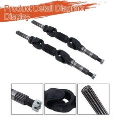 Left Right Rear Axle Set for Kubota RTV900 RTV1100 RTV1140 4×4 K7711-12334