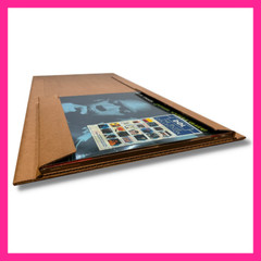 THE BEST RECORD MAILER Rectangle Shape 1-3 LP’s Vinyl Shipper Box – 5x MAILERS