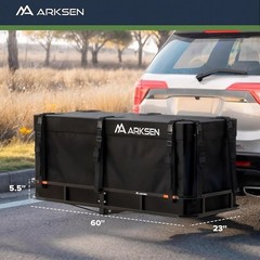 500lbs Heavy Duty Hitch Cargo Carrier W/ Waterproof Storage Bag & Cargo Net New