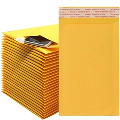 Kraft Bubble Mailers Padded Shipping Bags Protection Self-Seal Envelope Cases