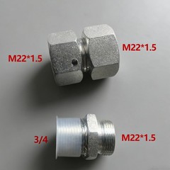 Mini Excavator M22 X 1.5 Hydraulic Filter Adapter1p8fO