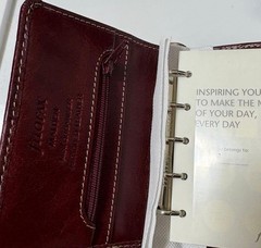 NEW Filofax Malden Mini 5-Ring Personal Organizer Burgundy Authentic