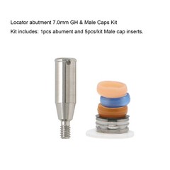 Hiossen Dental Locator Abutment Mini/Regular Fit Zest Classic Retention Inserts