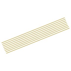 8pcs Brass Rods 1/6″ x 12″ Brass Solid Round Stock Lathe Bar(4mm Dia)