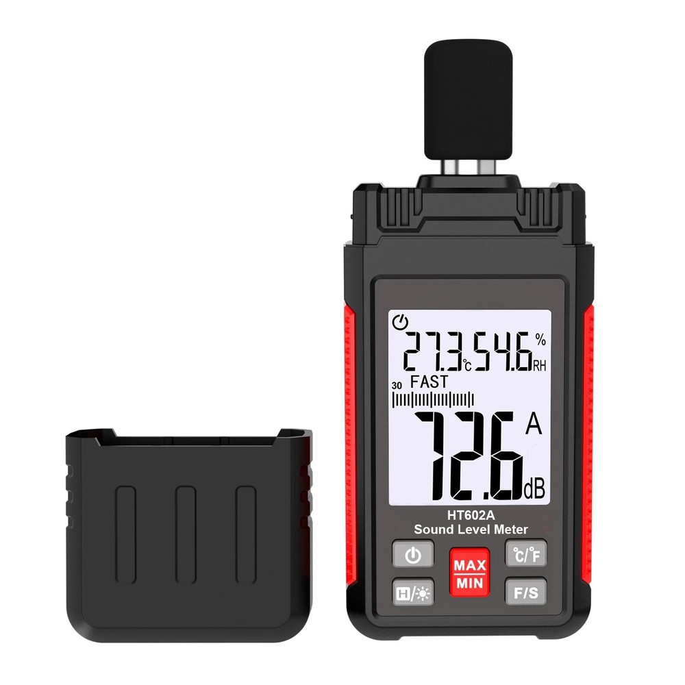 Sound Level Meter – Portable Noise Decibel Meter 30-130dBA with A Weighted