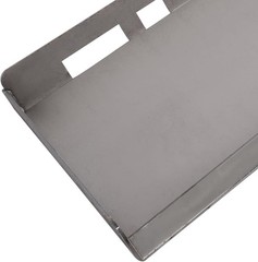 Durable 1/4″ Skid Steer Attachment Plate – Easy Installation for Bobcat & Kubota