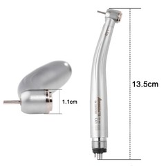 Dental High Speed Handpiece LED E-generator Push Button 3 Water Spray 4H US