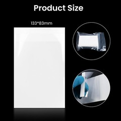 100 Sheets PCR Plate Sealing Film for 96-Well Plates (130x80mm) – High Clarit…