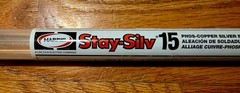 Harris Stay Silv 15 15% Silver Brazing Alloy Rods 1LB 28 Rods NEW IN TUBE