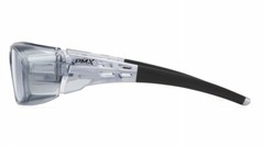 CLEAR Magnifying Protective Reading Safety Glasses FULL READERS +3.0 ANSI Z87+