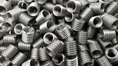 5 x THREAD ADAPTERS – M10 10MM MALE TO M8 8MM FEMALE – THREADED REDUCERS