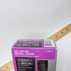 Everbilt #6 x 1-1/8 in Phillips Bugle Head Drywall Screw (1 lb./Box)