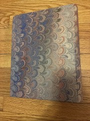 Florentine Marbled Paper Artisan Blank Book Firenze Italy Parione VERY GOOD!