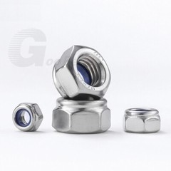 Nyloc Nylon Insert Locking Nuts Fine Thread M6 – M20 A2 Stainless Steel DIN 985