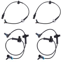 Front and Rear Left & Right ABS Wheel Speed Sensor 2 Pair for Chevy Silverado⬆️