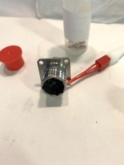 TE DEUTSCH 983 Series Circular Square Flange 5 Place Connector BACC63CN1005SNA