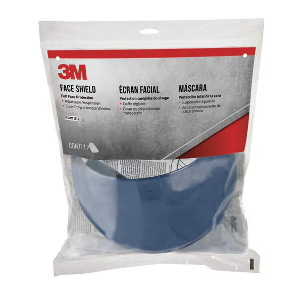 3M Face Shields, 90028H1-DC, 5/cs
