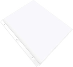 Amazon Basics Clear Sheet Protectors for 3 Ring Binders, 200 Pack, 8.5×11 in