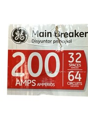 GE 200 Amp Main Breaker 32-Spaces 64-Circuits Outdoor Contractor Kit TM3220R64K