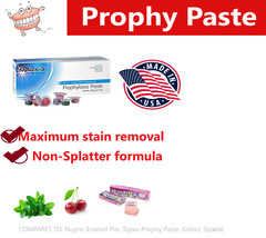 Dental Prophy Paste 200 Cups Prophylaxis Non Splatter Mark3 All Grits & Flavors