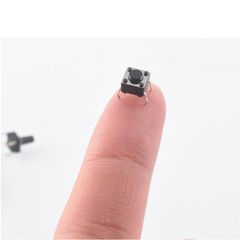 6x6x4.3 – 16mm Momentary Tactile Tact Push Button Switch 4 Pin DIP Through Hole