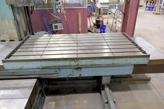 4″ NOMURA P-100WP TABLE TYPE HORIZONTAL BORING MILL. STOCK # 0755926