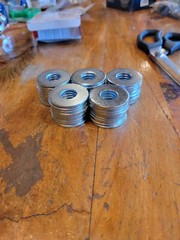 5/8″ Flat Washer B38130.062.0001, Bolt Size 5/8″ ,Steel Zinc Plated. 50pk. SW38