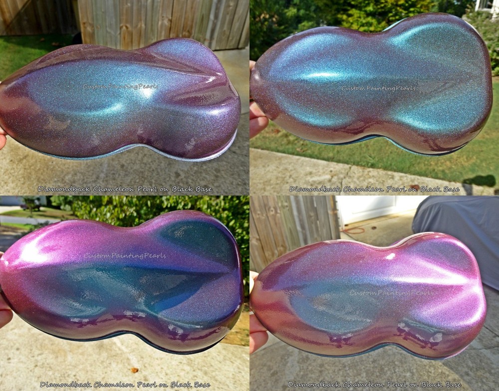 10 Gram Sample Diamondback Chameleon Colorshift Pigment Nail Pearl Acrylic Clear