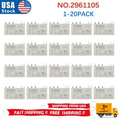 Lots of 24VDC 6A 250VAC 5-Pin For No.2961105 Phoenix Contact Power Relay