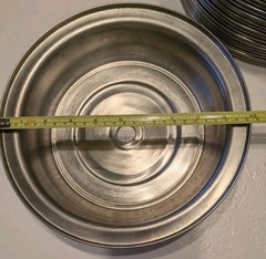 10” Stainless Steel Dinner Plate Food Cover serving lid 9-5/8″ – 9-7/8″