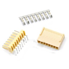 KF2510 2.54mm Plug+Socket+Crimps 2-12p Connector B2W (Molex KK 5051/KK254 Style)