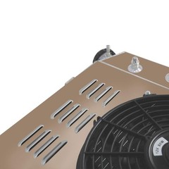 3 Row Alum Radiator+Shroud Fan 73-87 Chevy GMC C10 C20 C30 K10 5.7L 7.4L V8